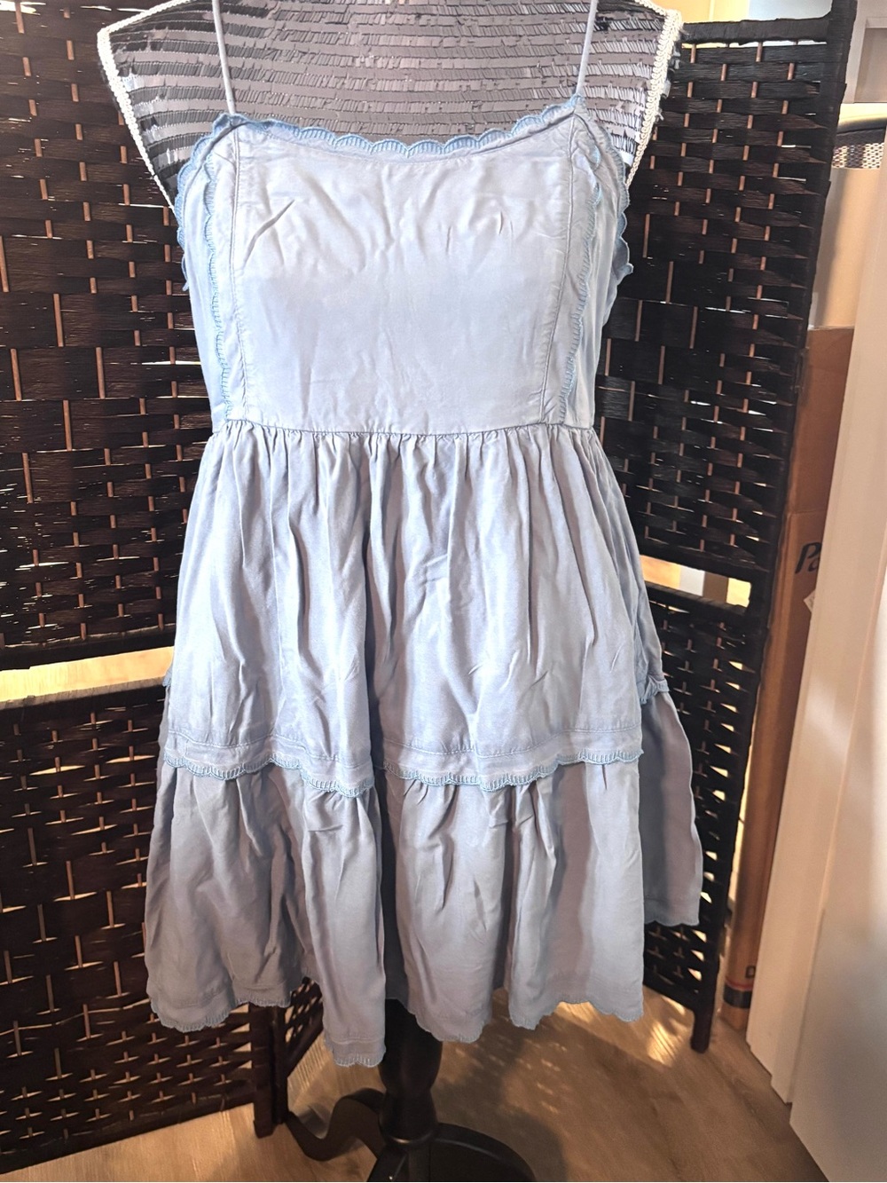 UO Tiered Mini Tea Dress | Size Small
